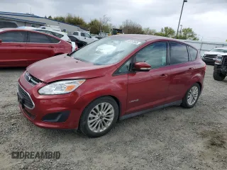 2017 Ford C-Max SE with VIN 1FADP5AU2HL103884, listed as a Copart auction lot 50753065 with 62,558 mi miles and Salvage Title. Bid and sale history available at carsss.com. Image 1.