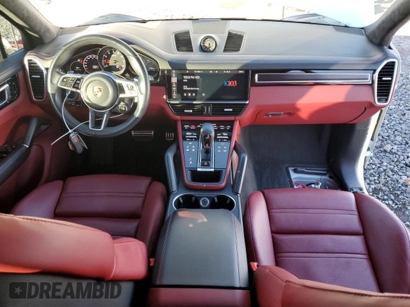 2021 Porsche Cayenne GTS with VIN WP1AG2AY0MDA35179, listed as a Copart auction lot 87866625 with 33,235 mi miles and Salvage title. Bid and sale history available at DreamBid. Image 8.
