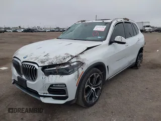 2021 BMW X5 sDrive40i with VIN 5UXCR4C05M9G12770, listed as a IAAI auction lot 41411950 with 1 mi miles. Bid and sale history available at carsss.com. Image 17.
