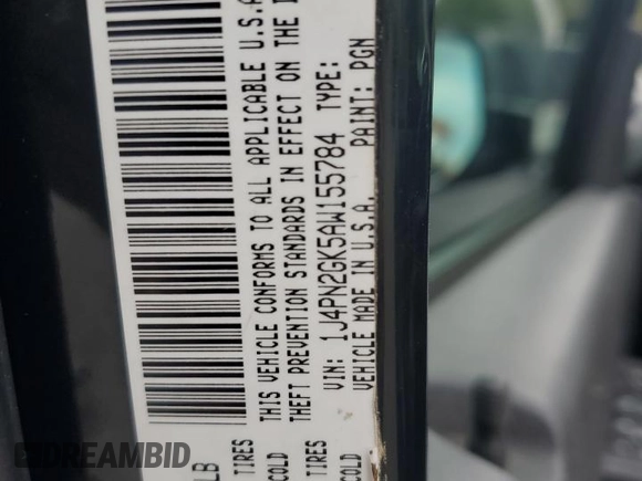 2010 Jeep Liberty Sport with VIN 1J4PN2GK5AW155784, listed as a Copart auction lot 70038854 with 131,782 mi miles and Non Repairable. Bid and sale history available at carsss.com. Image 13.