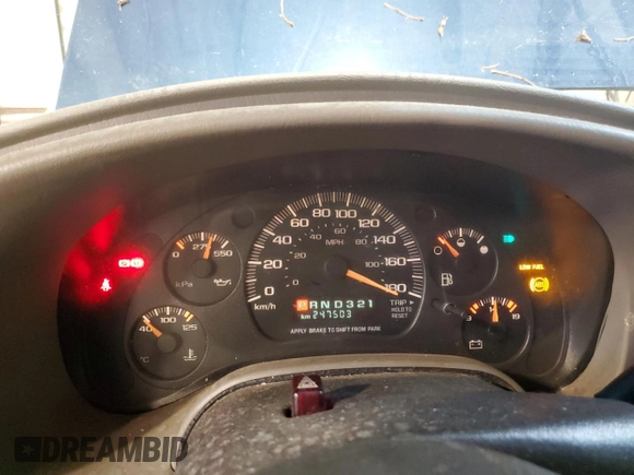 2005 GMC Safari z VIN 1GKEL19X85B502046, wystawiony jako Copart lot #85853484 z przebiegiem 247 503 mil mil oraz Szkoda całkowita • Salvage title. Historia ofert i sprzedaży dostępna na DreamBid. Obrazek 9.