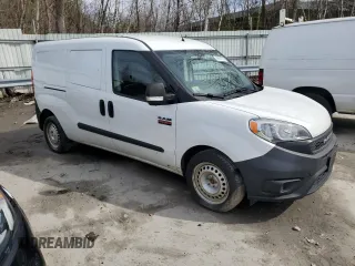 2020 Ram ProMaster City Cargo Van Tradesman with VIN ZFBHRFAB1L6P33450, listed as a Copart auction lot 46690255 with 107,054 mi miles and Salvage Title. Bid and sale history available at carsss.com. Image 4.