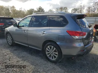 2016 Nissan Pathfinder S with VIN 5N1AR2MM8GC615600, listed as a Copart auction lot 78164564 with 48,477 mi miles and Salvage Title. Bid and sale history available at carsss.com. Image 2.