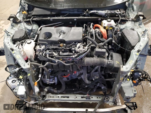 2021 Toyota RAV4 Hybrid XLE with VIN 2T3RWRFV3MW114637, listed as a Copart auction lot 85131224 with 53,126 mi miles and Salvage Title. Bid and sale history available at carsss.com. Image 12.