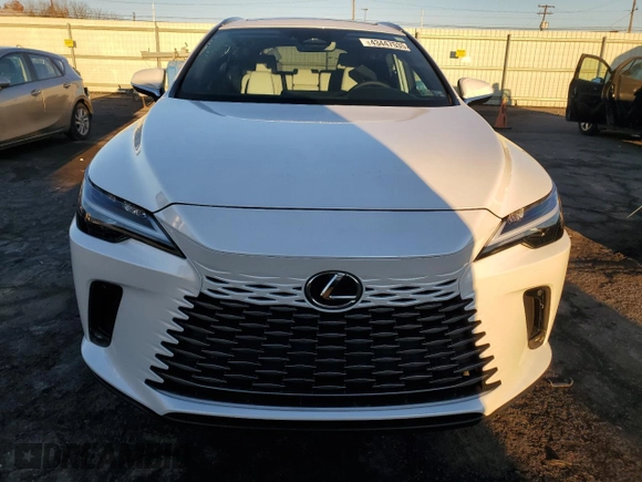 2025 Lexus RX 350 with VIN 2T2BAMCA4SC090873, listed as a Copart auction lot 43447535 with 9,454 mi miles and Salvage Title. Bid and sale history available at DreamBid. Image 5.