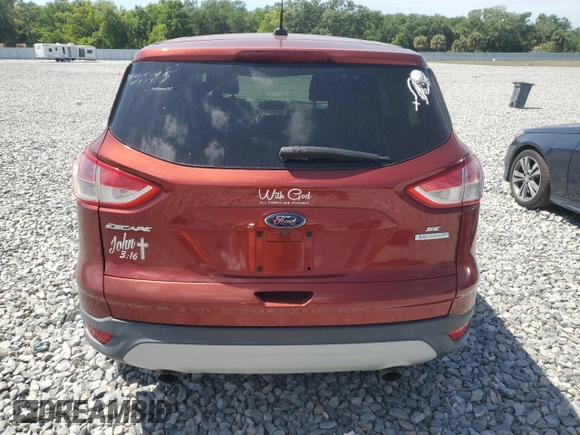 2014 Ford Escape SE with VIN 1FMCU0GX4EUB39922, listed as a Copart auction lot 51911545 with 132,334 mi miles and Clean Title. Bid and sale history available at DreamBid. Image 6.