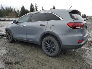 2020 Kia Sorento EX V6 with VIN 5XYPH4A5XLG702639, listed as a Copart auction lot 50076495 with 0 mi miles and Salvage Title. Bid and sale history available at carsss.com. Image 2.