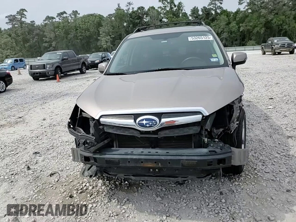 2015 Subaru Forester Touring with VIN JF2SJAUC6FH827254, listed as a Copart auction lot 53265125 with 110,741 mi miles and Salvage title. Bid and sale history available at DreamBid. Image 15.