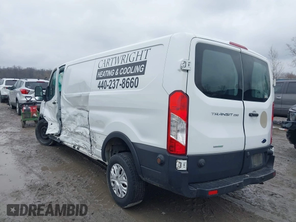 2019 Ford Transit with VIN 1FTYR2YG6KKB47274, listed as a IAAI auction lot 41967189 with 187,594 mi miles and . Bid and sale history available at DreamBid. Image 3.