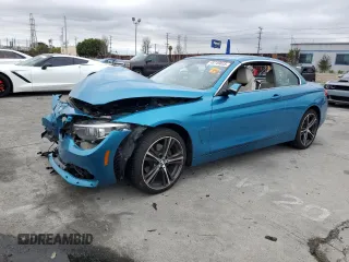 2018 BMW 4 Series 430i with VIN WBA4Z1C54JEC73435, listed as a Copart auction lot 48749835 with Not Provided miles and Salvage Title. Bid and sale history available at DreamBid. Image 1.
