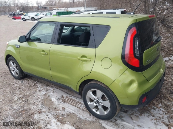 2017 Kia Soul with VIN KNDJN2A27H7881302, listed as a IAAI auction lot 41427356 with 41,540 mi miles. Bid and sale history available at carsss.com. Image 3.