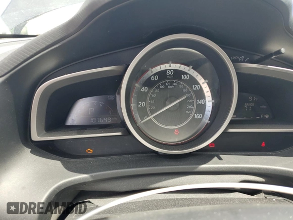 2015 Mazda 3 i Touring with VIN JM1BM1V77F1267454, listed as a Copart auction lot 60651625 with 107,649 mi miles and Salvage title. Bid and sale history available at DreamBid. Image 9.
