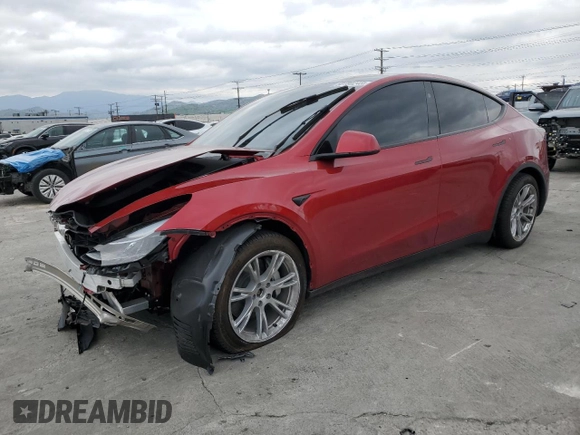 2024 Tesla Model Y Long Range с VIN 7SAYGDEE5RA251895, выставлен на аукционе Copart как лот 50180245 с пробегом 14 199 миль миль и Списание • Salvage title. История ставок и продаж доступна на DreamBid. Изображение 1.