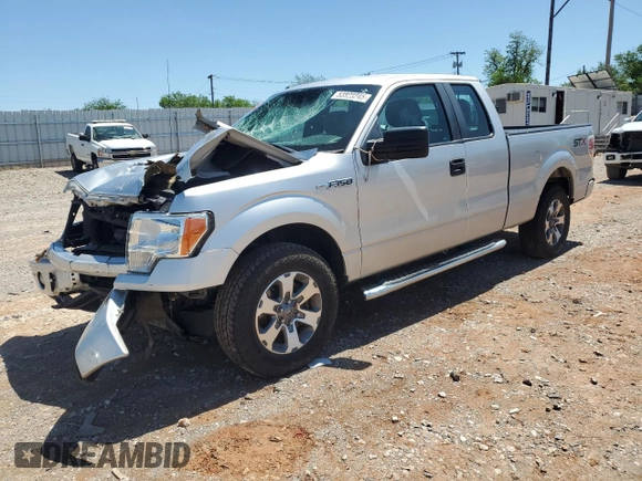 2014 Ford F-150 XL with VIN 1FTEX1CM0EFB60406, listed as a Copart auction lot 53823245 with Not provided miles and Salvage title. Bid and sale history available at DreamBid. Image 1.