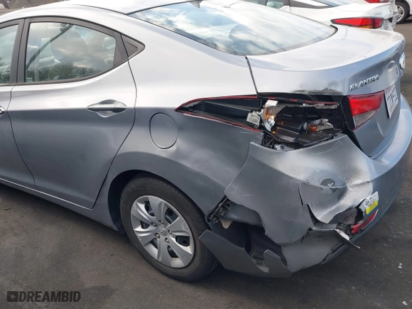 2016 Hyundai Elantra SE with VIN 5NPDH4AE7GH785402, listed as a IAAI auction lot 41902194 with 101,593 mi miles. Bid and sale history available at carsss.com. Image 12.
