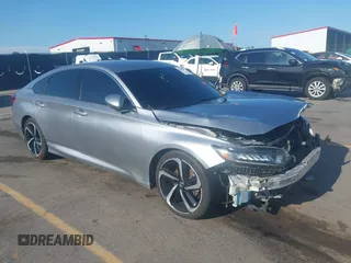 2020 Honda Accord Sport z VIN 1HGCV1F33LA107582, wystawiony jako IAAI lot #42559977 z przebiegiem 116 390 mil mil oraz . Historia ofert i sprzedaży dostępna na DreamBid. Obrazek 1.