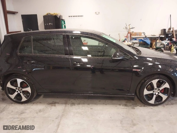 2016 Volkswagen Golf GTI SE with VIN 3VW4T7AU6GM070092, listed as a IAAI auction lot 41677145 with 125,387 mi miles. Bid and sale history available at carsss.com. Image 14.