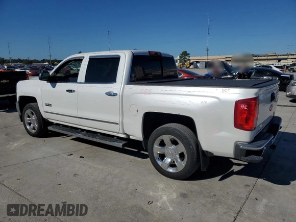2017 Chevrolet Silverado 1500 LTZ with VIN 3GCPCSEJ6HG129354, listed as a Copart auction lot 80655804 with 78,556 mi miles and Salvage Title. Bid and sale history available at DreamBid. Image 2.