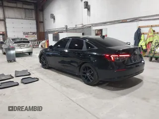 2025 Honda Civic Sport with VIN 2HGFE2F57SH537118, listed as a IAAI auction lot 41853084 with 16,684 mi miles and . Bid and sale history available at DreamBid. Image 3.