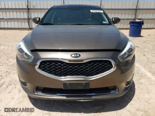 2014 Kia Cadenza Premium with VIN KNALN4D71E5151224, listed as a Copart auction lot 61832434 with 95,108 mi miles and Salvage Title. Bid and sale history available at carsss.com. Image 5.
