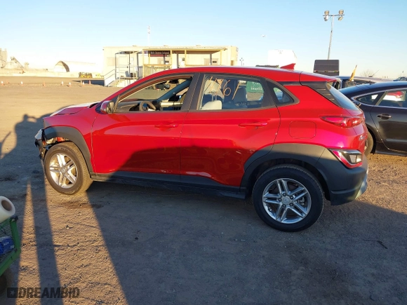 2023 Hyundai Kona SE with VIN KM8K2CAB6PU048931, listed as a IAAI auction lot 40834161 with 10,853 mi miles. Bid and sale history available at carsss.com. Image 14.