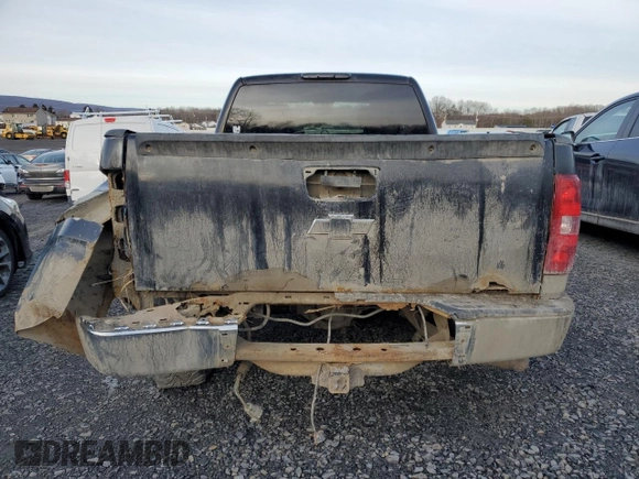 2010 Chevrolet Silverado 1500 LS with VIN 1GCSKREAXAZ161977, listed as a Copart auction lot 43327995 with Not Provided miles and Salvage Title. Bid and sale history available at DreamBid. Image 6.