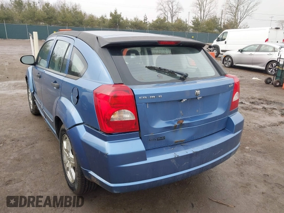 2007 Dodge Caliber SXT with VIN 1B3HB48C57D167476, listed as a IAAI auction lot 41676564 with 239,597 mi miles and . Bid and sale history available at DreamBid. Image 3.