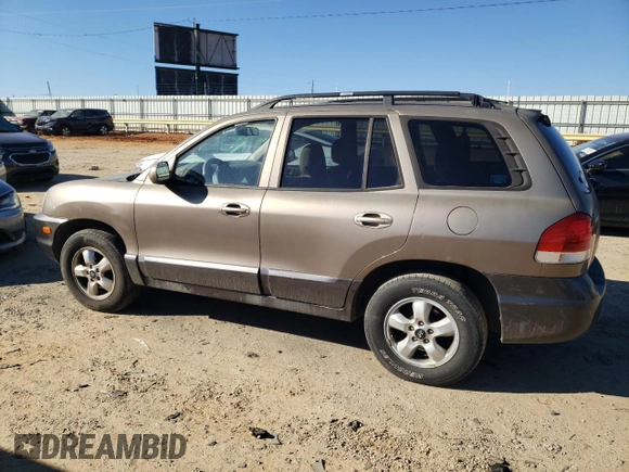 2005 Hyundai Santa Fe GLS with VIN KM8SC73E95U889313, listed as a Copart auction lot 42508925 with 187,643 mi miles and Salvage Title. Bid and sale history available at carsss.com. Image 2.