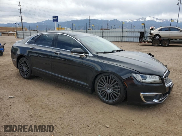 2017 Lincoln MKZ Reserve z VIN 3LN6L5EC6HR643638, wystawiony jako Copart lot #56601365 z przebiegiem 75 446 mil mil oraz Szkoda całkowita • Salvage title. Historia ofert i sprzedaży dostępna na DreamBid. Obrazek 4.