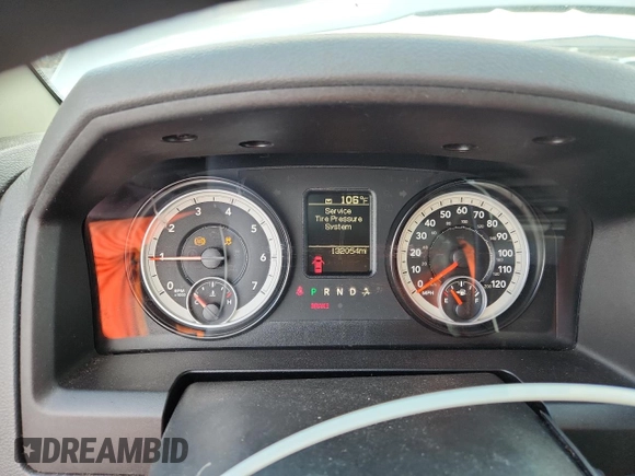 2014 Ram 1500 Express with VIN 1C6RR7FT3ES197188, listed as a Copart auction lot 59846055 with 132,054 mi miles and Salvage title. Bid and sale history available at DreamBid. Image 9.