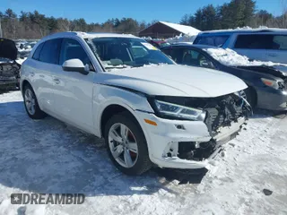 2018 Audi Q5 Premium Plus with VIN WA1BNAFY0J2202270, listed as a IAAI auction lot 41603310 with 148,699 mi miles. Bid and sale history available at carsss.com. Image 1.