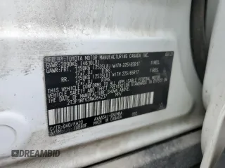 2022 Toyota RAV4 XLE with VIN 2T3P1RFV3NW264237, listed as a Copart auction lot 48542685 with 62,901 mi miles and Salvage title. Bid and sale history available at DreamBid. Image 13.