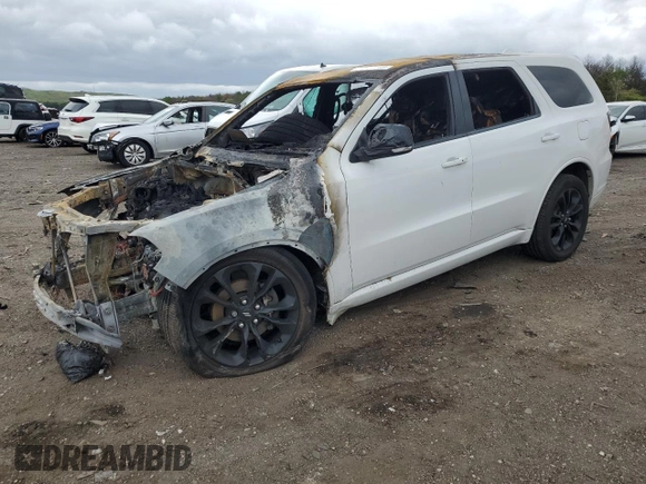 2018 Dodge Durango GT with VIN 1C4RDJDG7JC329545, listed as a Copart auction lot 57841145 with Not provided miles and Salvage title. Bid and sale history available at DreamBid. Image 1.