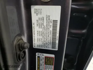2020 Honda CR-V LX with VIN 5J6RW2H22LL029567, listed as a Copart auction lot 45238455 with 44,857 mi miles and Salvage Title. Bid and sale history available at carsss.com. Image 13.