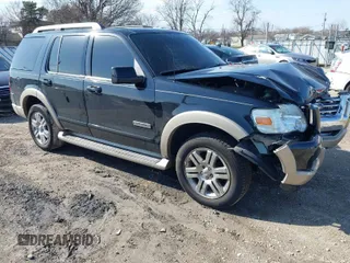 2006 Ford Explorer Eddie Bauer with VIN 1FMEU74886UA85251, listed as a IAAI auction lot 41914774 with 141,516 mi miles and . Bid and sale history available at DreamBid. Image 1.