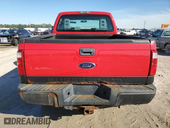 2013 Ford F-250 XL with VIN 1FT7X2B66DEA06966, listed as a Copart auction lot 87857915 with 63,088 mi miles and Clean Title. Bid and sale history available at DreamBid. Image 6.