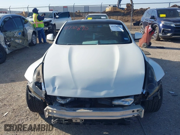 2012 Nissan 370Z Touring with VIN JN1AZ4EH0CM560830, listed as a IAAI auction lot 41770890 with 130,875 mi miles. Bid and sale history available at carsss.com. Image 12.