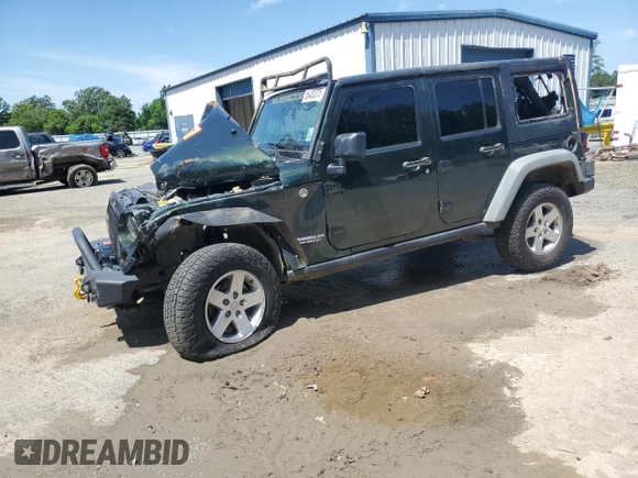 2011 Jeep Wrangler Unlimited Rubicon with VIN 1J4BA6H17BL571194, listed as a Copart auction lot 55430315 with Not provided miles and Salvage title. Bid and sale history available at DreamBid. Image 1.