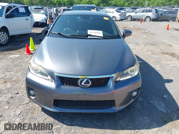 2012 Lexus CT CT 200h with VIN JTHKD5BH8C2121217, listed as a IAAI auction lot 42139460 with 143,570 mi miles and . Bid and sale history available at carsss.com. Image 12.