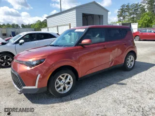 2024 Kia Soul LX with VIN KNDJ23AU2R7909850, listed as a Copart auction lot 52988955 with 25,225 mi miles and Clean Title. Bid and sale history available at carsss.com. Image 1.