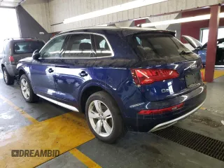 2018 Audi Q5 Premium Plus with VIN WA1BNAFY8J2235601, listed as a Copart auction lot 71803262 with 65,786 mi miles. Bid and sale history available at carsss.com. Image 2.