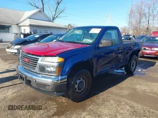 2006 GMC Canyon SL Z85 with VIN 1GTDT146468296017, listed as a IAAI auction lot 41473621 with 155,870 mi miles. Bid and sale history available at carsss.com. Image 2.