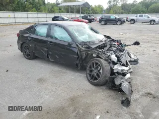2025 Honda Civic Sport z VIN 2HGFE2F50SH568680, wystawiony jako Copart lot #54126165 z przebiegiem Nie podano mil oraz Szkoda całkowita • Salvage title. Historia ofert i sprzedaży dostępna na DreamBid. Obrazek 4.