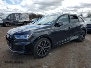 2021 Audi SQ7 Premium Plus z VIN WA1AWBF79MD010635, wystawiony jako Copart lot #49378964 z przebiegiem 31 605 mil mil oraz . Historia ofert i sprzedaży dostępna na DreamBid. Obrazek 1.