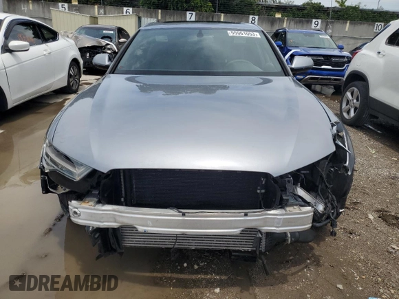 2018 Audi A6 Premium Plus with VIN WAUD8AFC8JN092221, listed as a Copart auction lot 55961053 with 36,126 mi miles. Bid and sale history available at carsss.com. Image 5.