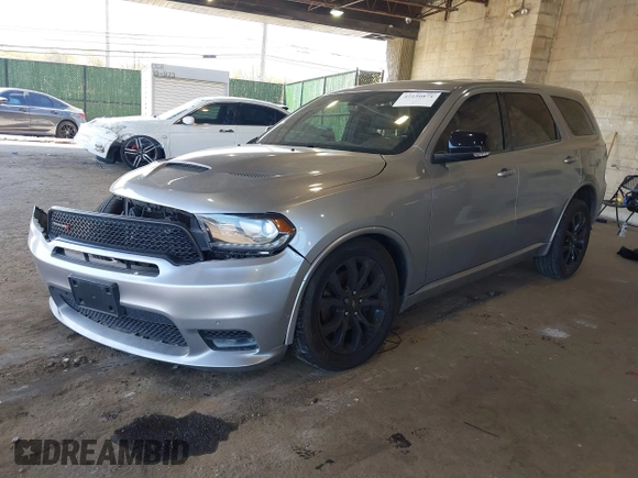 2019 Dodge Durango R/T with VIN 1C4SDJCT1KC652295, listed as a IAAI auction lot 42150871 with 87,380 mi miles and . Bid and sale history available at DreamBid. Image 2.