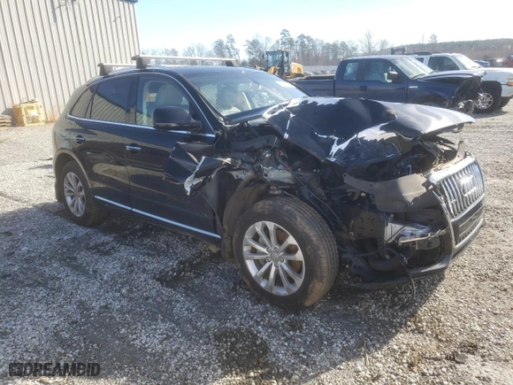2016 Audi Q5 Premium with VIN WA1C2BFPXGA122824, listed as a Copart auction lot 45734305 with 146,113 mi miles and Salvage Title. Bid and sale history available at carsss.com. Image 4.
