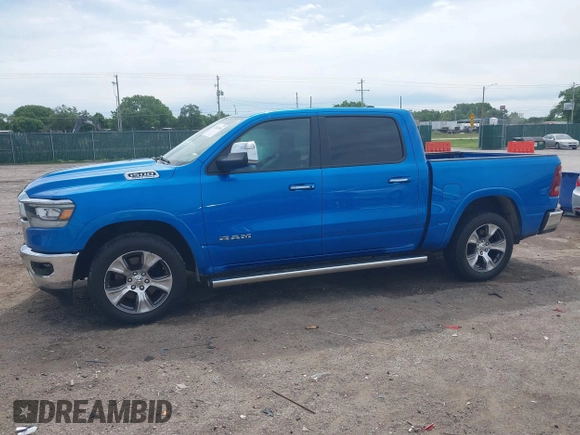 2021 Ram 1500 Laramie with VIN 1C6SRFJT1MN774879, listed as a IAAI auction lot 42242318 with 51,971 mi miles and . Bid and sale history available at DreamBid. Image 15.
