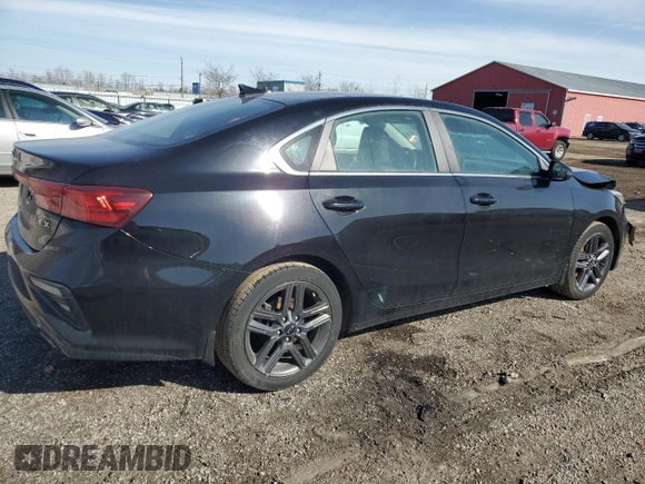 2021 Kia Forte EX with VIN 3KPF54AD4ME293399, listed as a Copart auction lot 48938755 with 154,901 mi miles and Salvage Title. Bid and sale history available at DreamBid. Image 3.