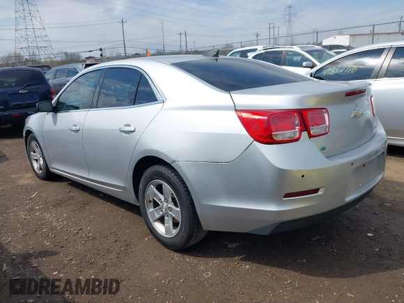 2016 Chevrolet Malibu Limited LS with VIN 1G11B5SA3GF101194, listed as a IAAI auction lot 41874834 with 99,631 mi miles. Bid and sale history available at carsss.com. Image 3.